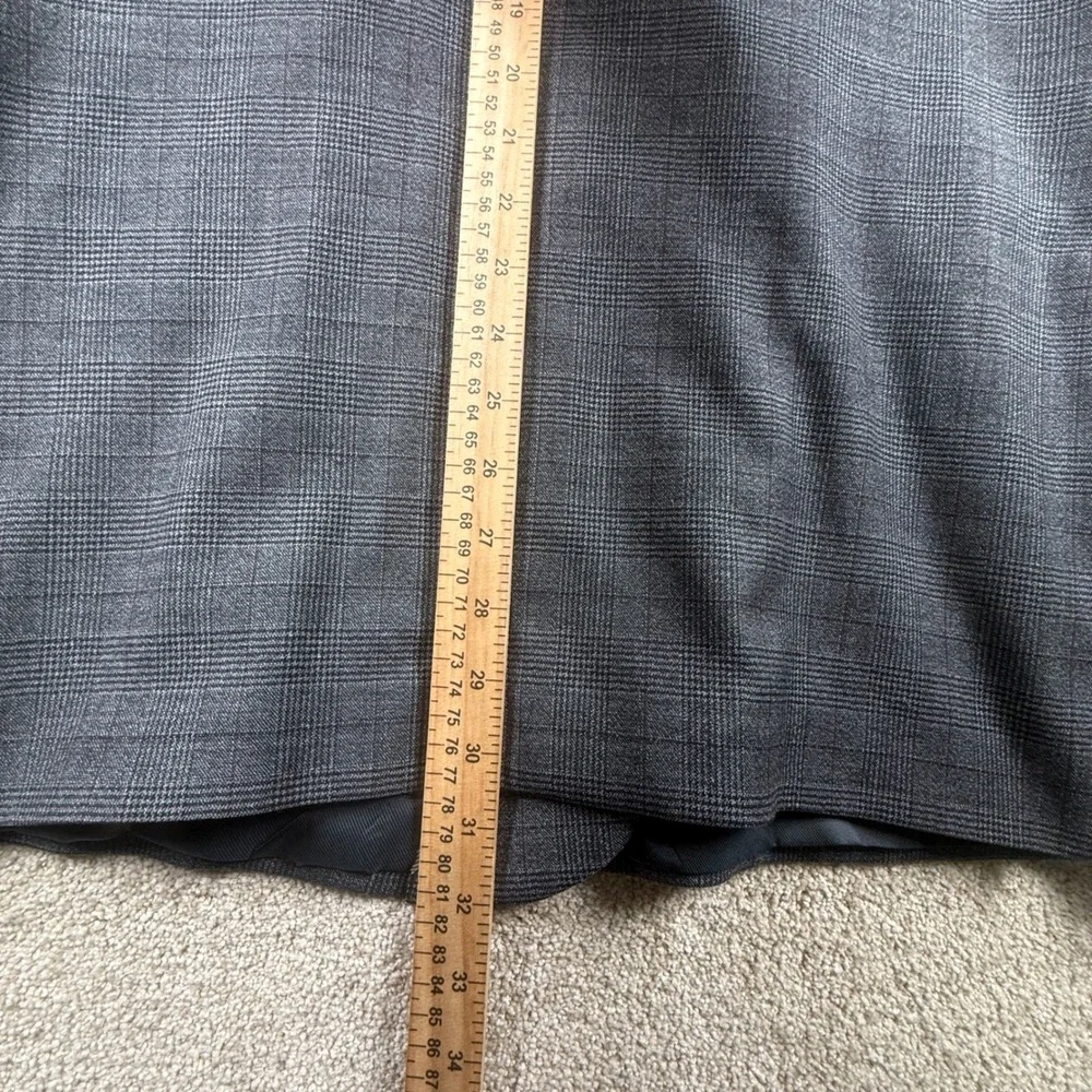 Jos A Bank 1905 Mens Charcoal Glen Plaid Wool Blend Suit 54 Regular 49‎ Waist